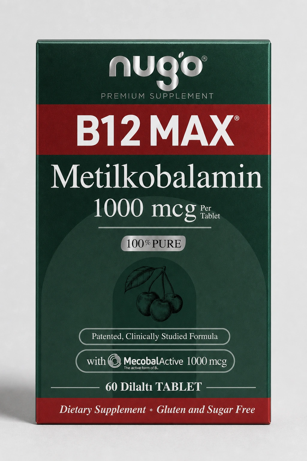 B12 Max 60 Dilaltı Tablet