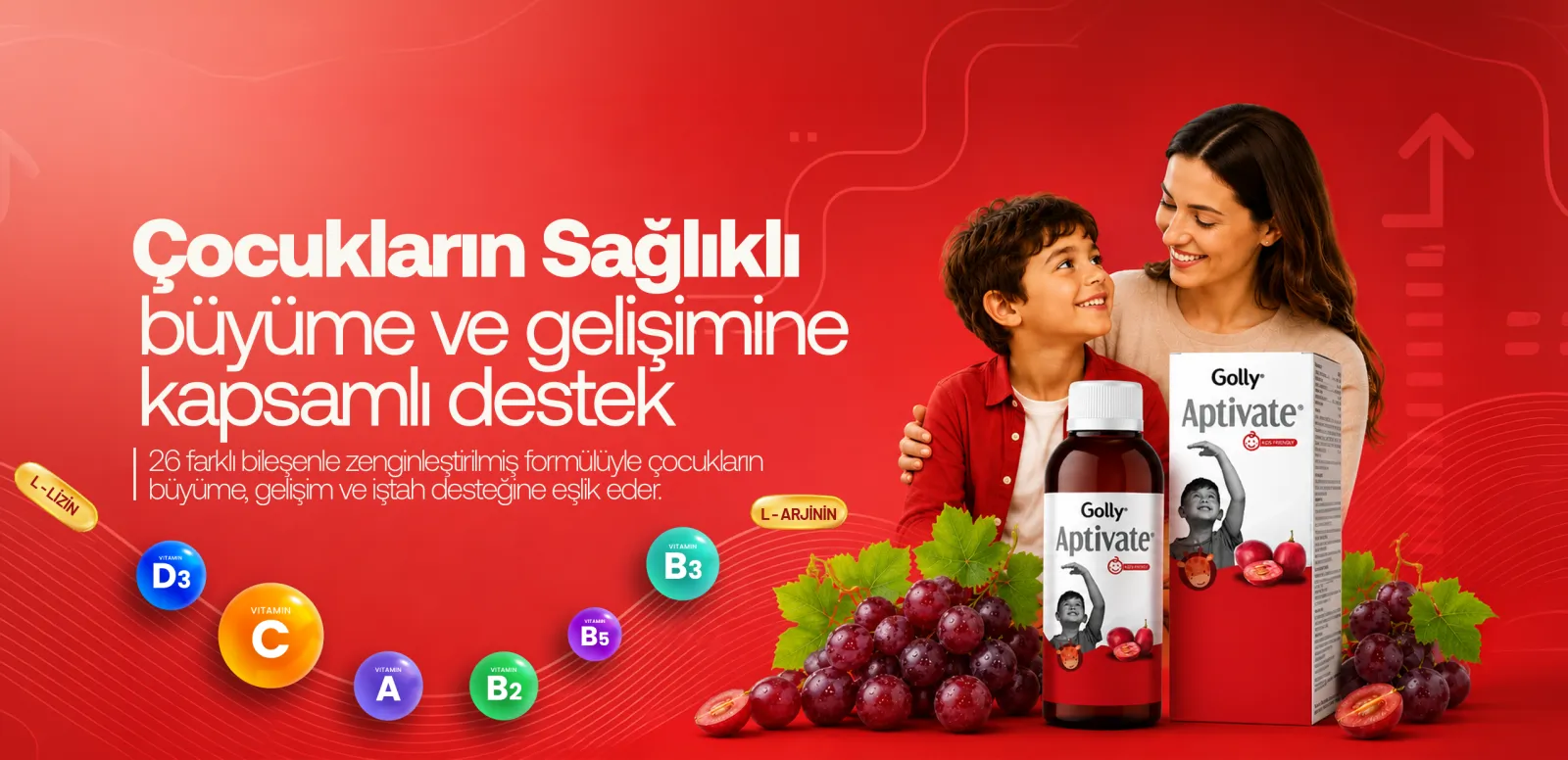 Çocukların sağlıklı büyüme ve gelişimine kapsamlı destek